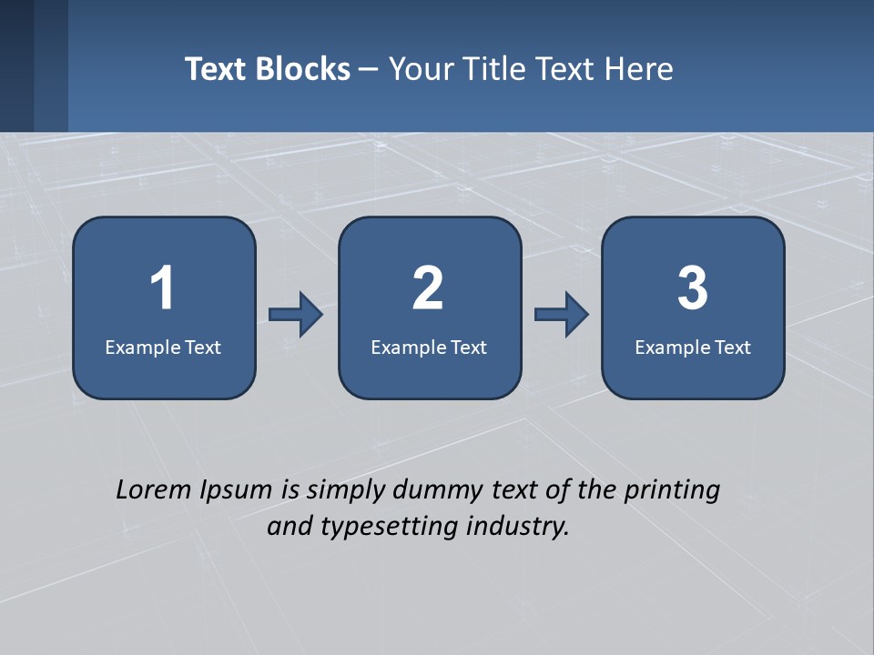 Flat Digital Blue PowerPoint Template