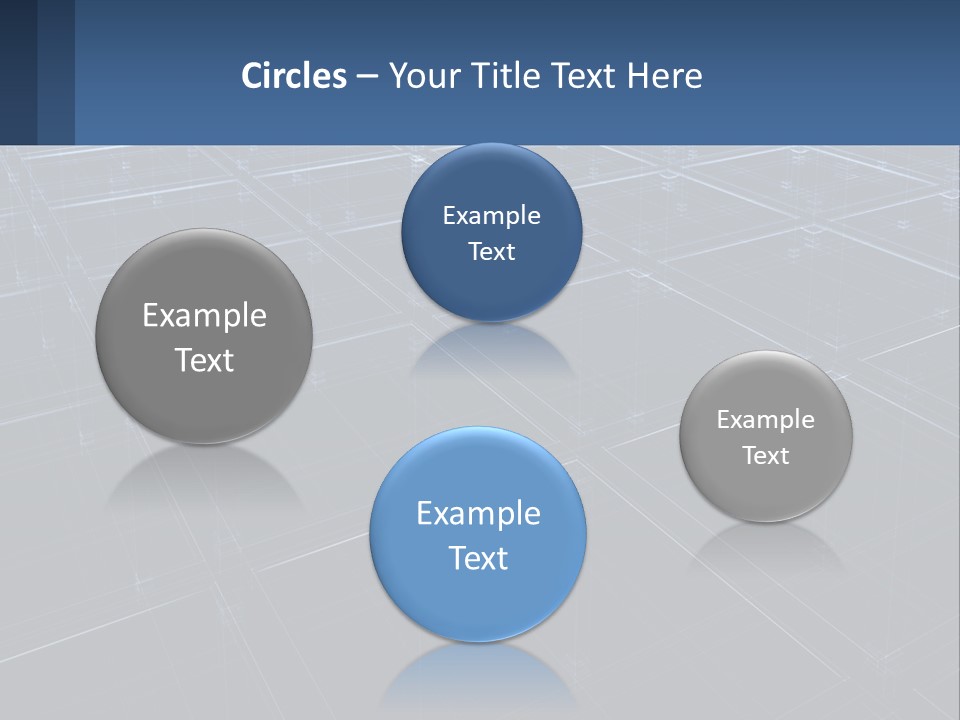 Flat Digital Blue PowerPoint Template