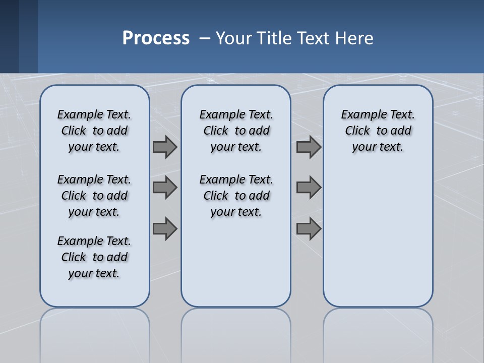 Flat Digital Blue PowerPoint Template