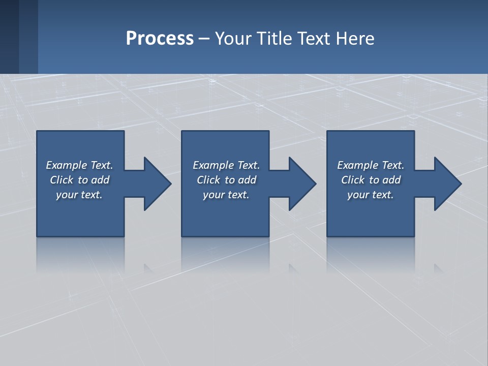 Flat Digital Blue PowerPoint Template