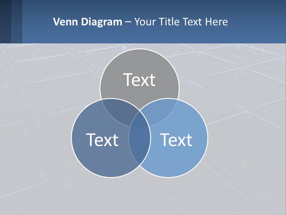 Flat Digital Blue PowerPoint Template