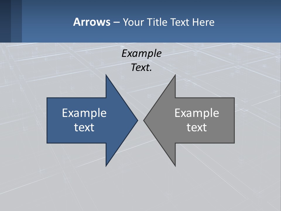 Flat Digital Blue PowerPoint Template