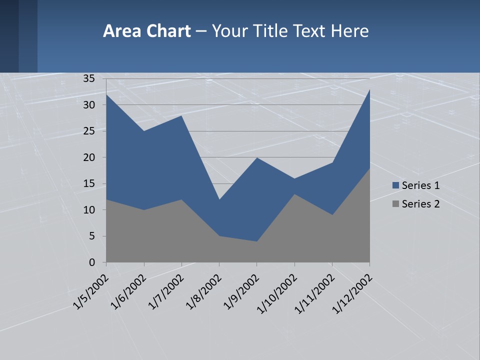 Flat Digital Blue PowerPoint Template