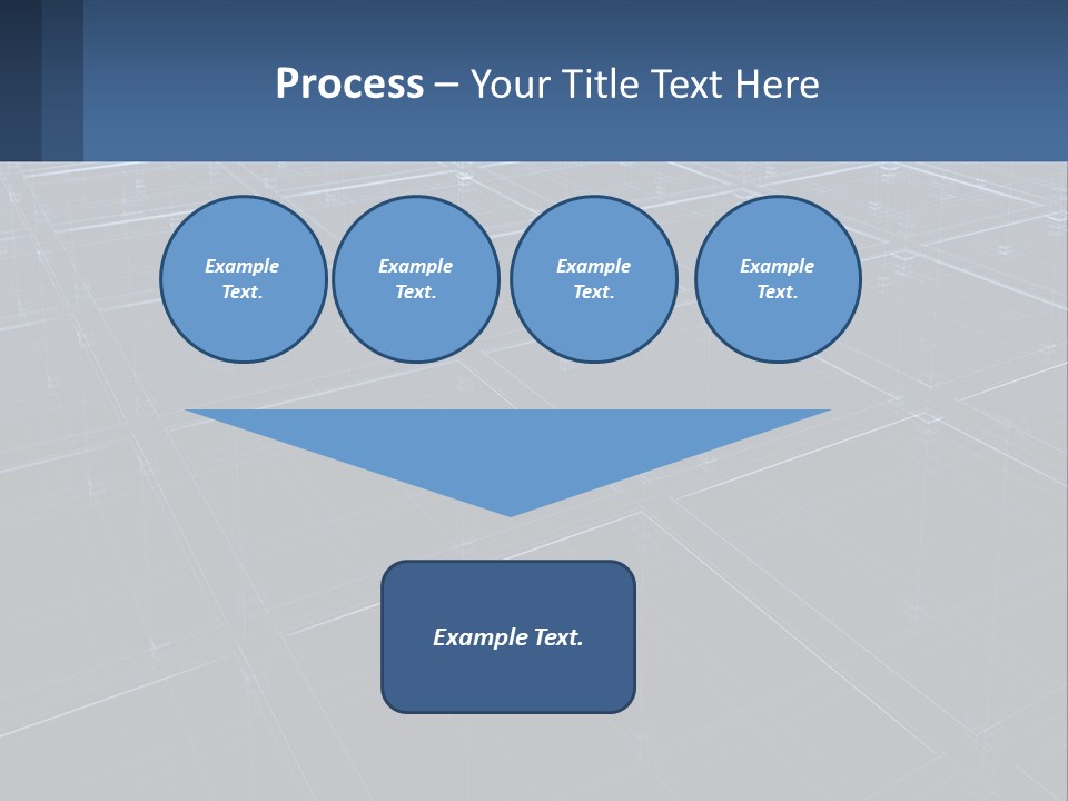 Flat Digital Blue PowerPoint Template