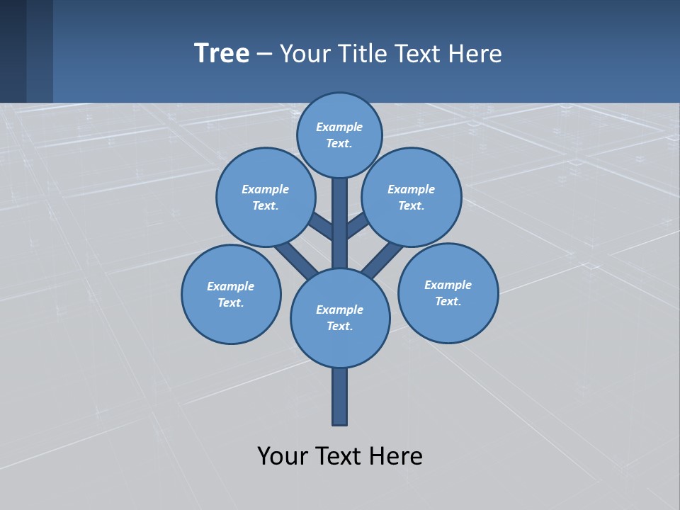 Flat Digital Blue PowerPoint Template