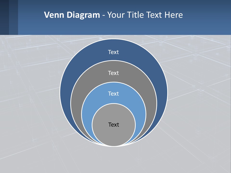 Flat Digital Blue PowerPoint Template