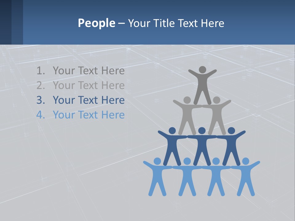 Flat Digital Blue PowerPoint Template