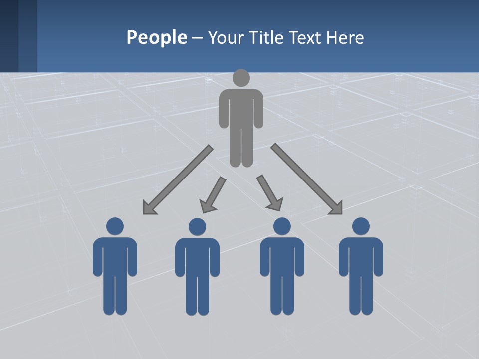 Flat Digital Blue PowerPoint Template