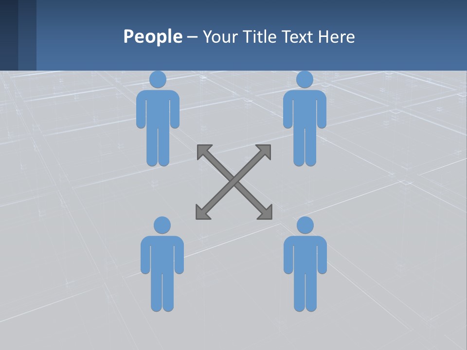 Flat Digital Blue PowerPoint Template