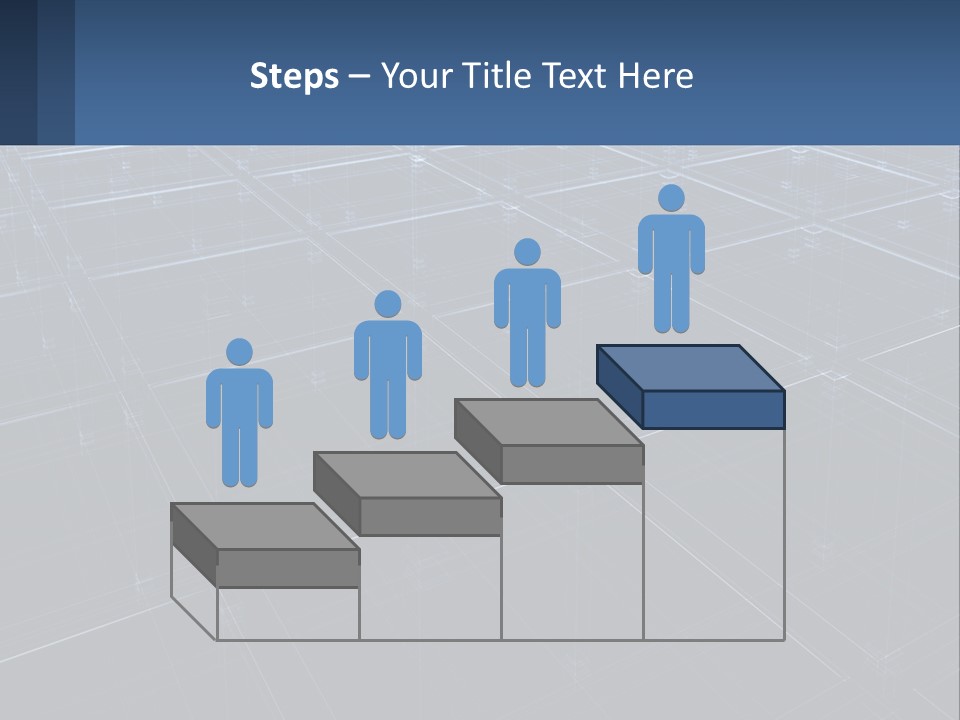 Flat Digital Blue PowerPoint Template
