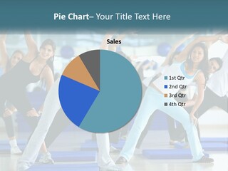 Fit Blue Fitness PowerPoint Template