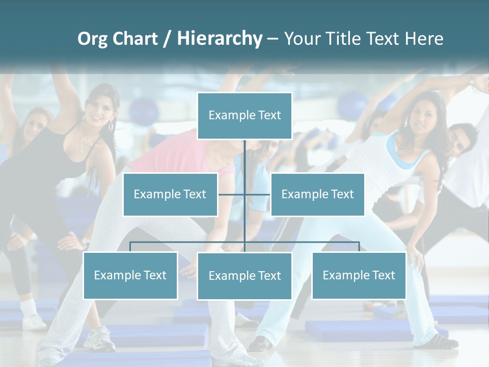 Fit Blue Fitness PowerPoint Template