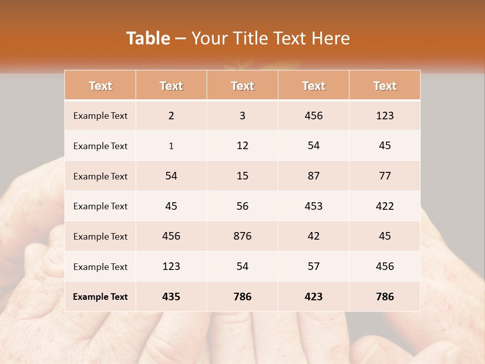 Nature Six Climate PowerPoint Template