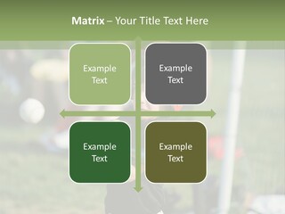 Cute Baseball Play PowerPoint Template