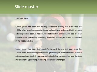 Cute Baseball Play PowerPoint Template