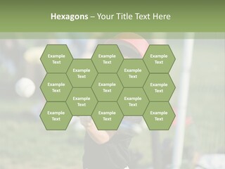 Cute Baseball Play PowerPoint Template