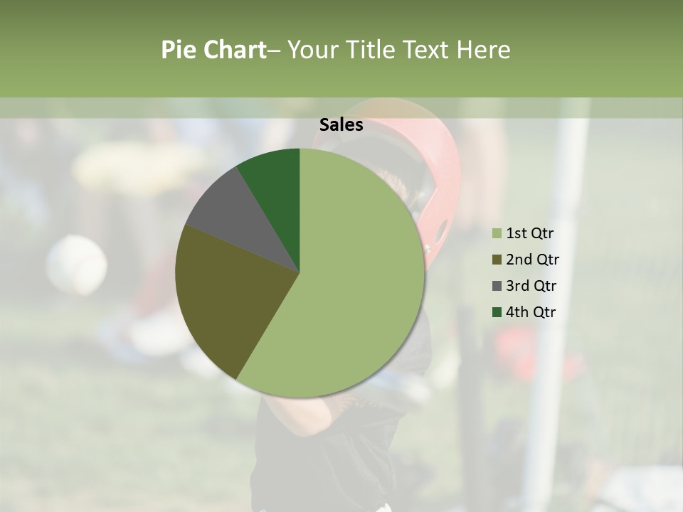 Cute Baseball Play PowerPoint Template