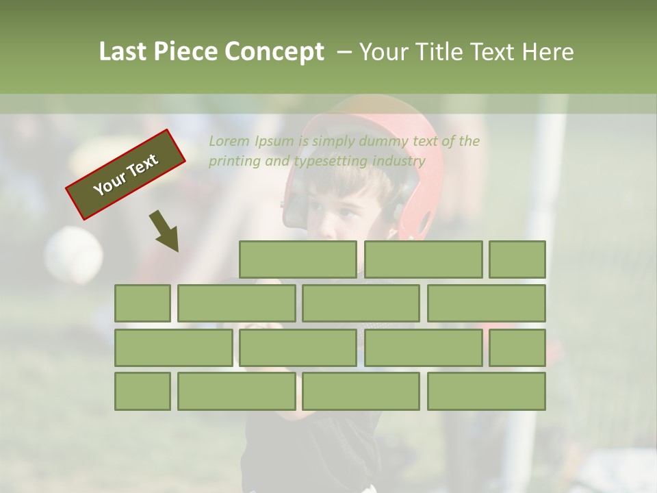 Cute Baseball Play PowerPoint Template