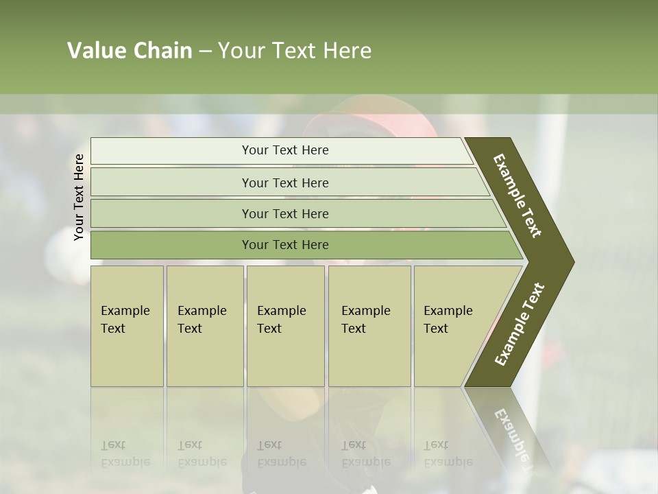 Cute Baseball Play PowerPoint Template