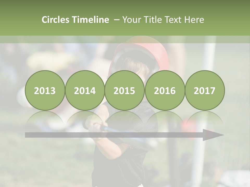 Cute Baseball Play PowerPoint Template