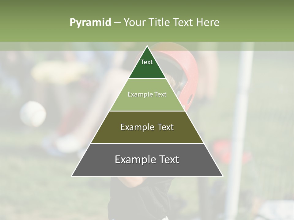 Cute Baseball Play PowerPoint Template