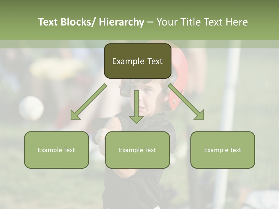 Cute Baseball Play PowerPoint Template