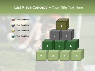 Cute Baseball Play PowerPoint Template