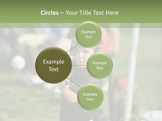 Cute Baseball Play PowerPoint Template