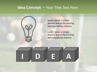 Cute Baseball Play PowerPoint Template