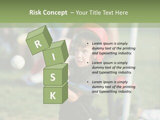 Cute Baseball Play PowerPoint Template