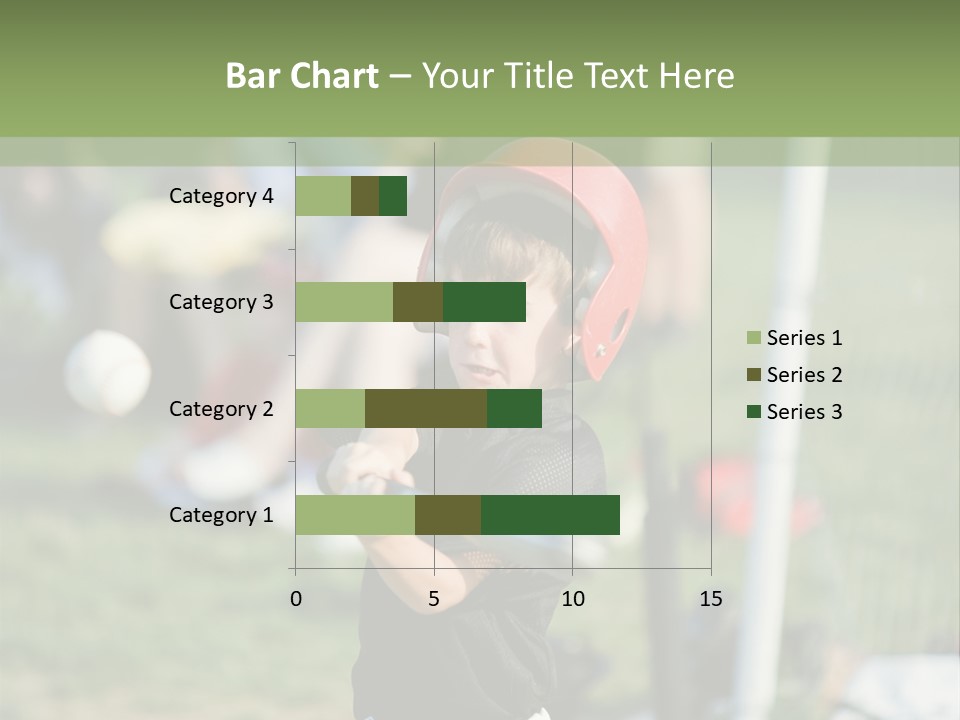 Cute Baseball Play PowerPoint Template