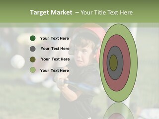 Cute Baseball Play PowerPoint Template