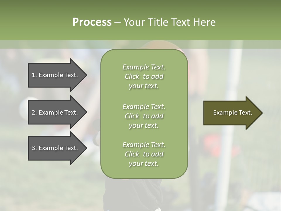 Cute Baseball Play PowerPoint Template