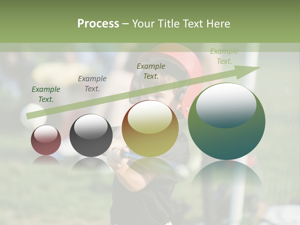 Cute Baseball Play PowerPoint Template