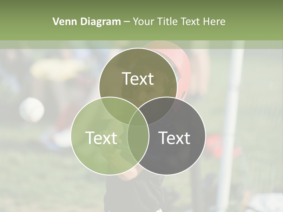 Cute Baseball Play PowerPoint Template