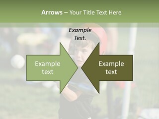 Cute Baseball Play PowerPoint Template