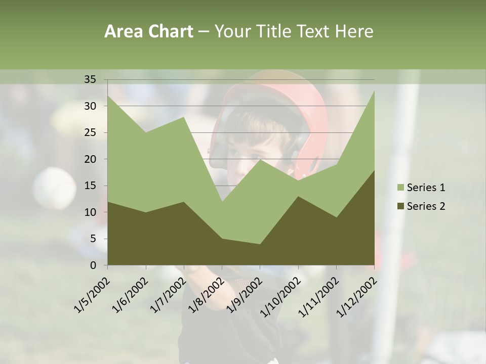 Cute Baseball Play PowerPoint Template