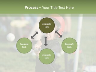 Cute Baseball Play PowerPoint Template