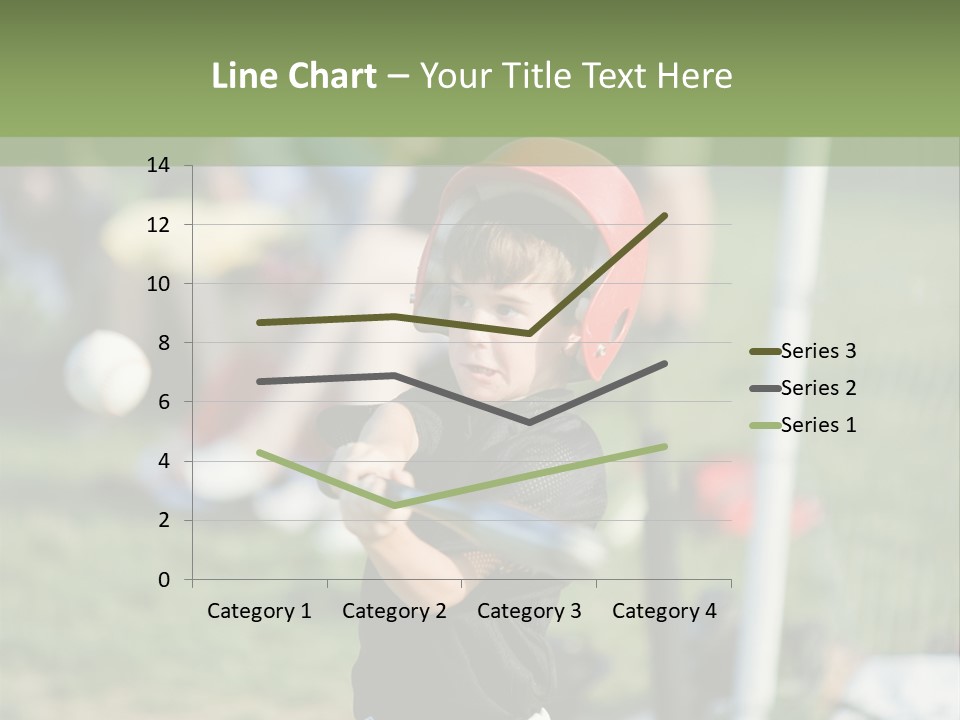 Cute Baseball Play PowerPoint Template
