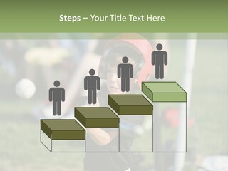 Cute Baseball Play PowerPoint Template