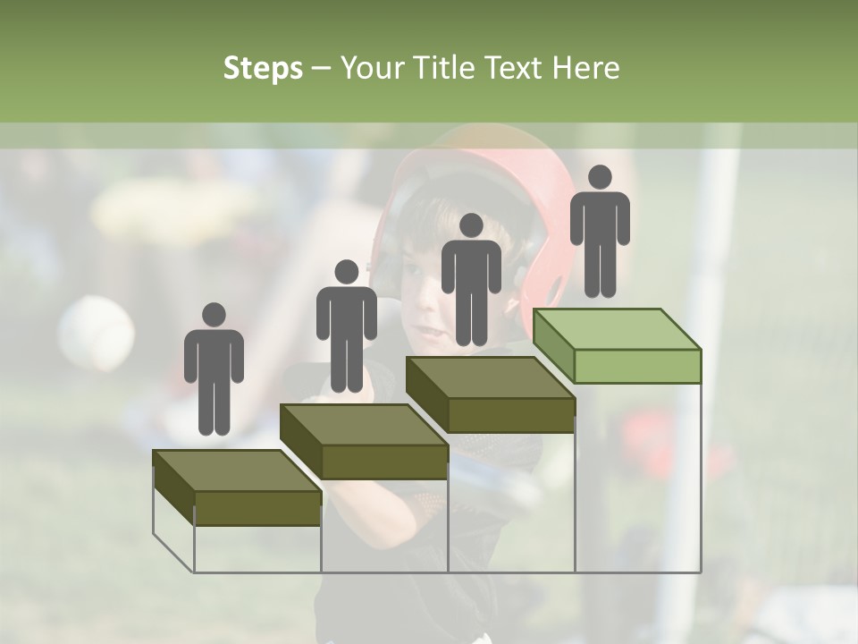 Cute Baseball Play PowerPoint Template