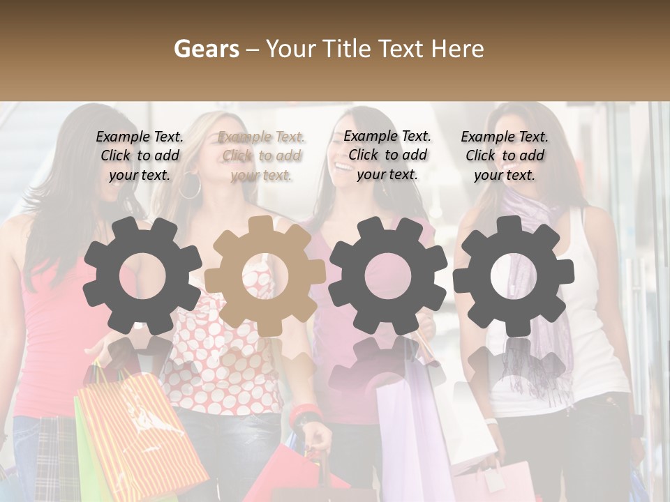 Attractive Friends People PowerPoint Template