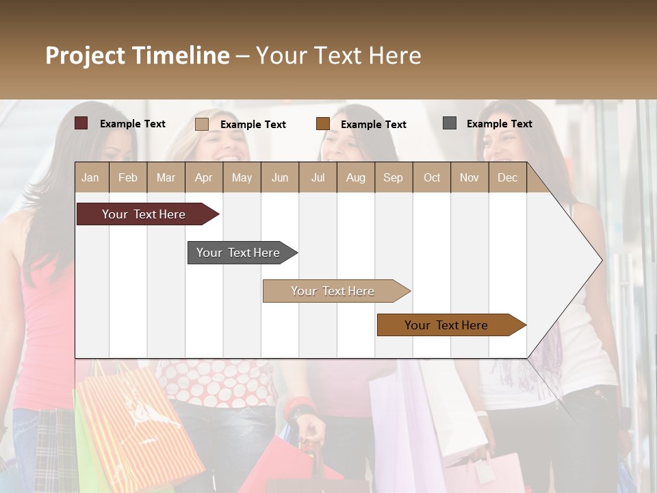 Attractive Friends People PowerPoint Template