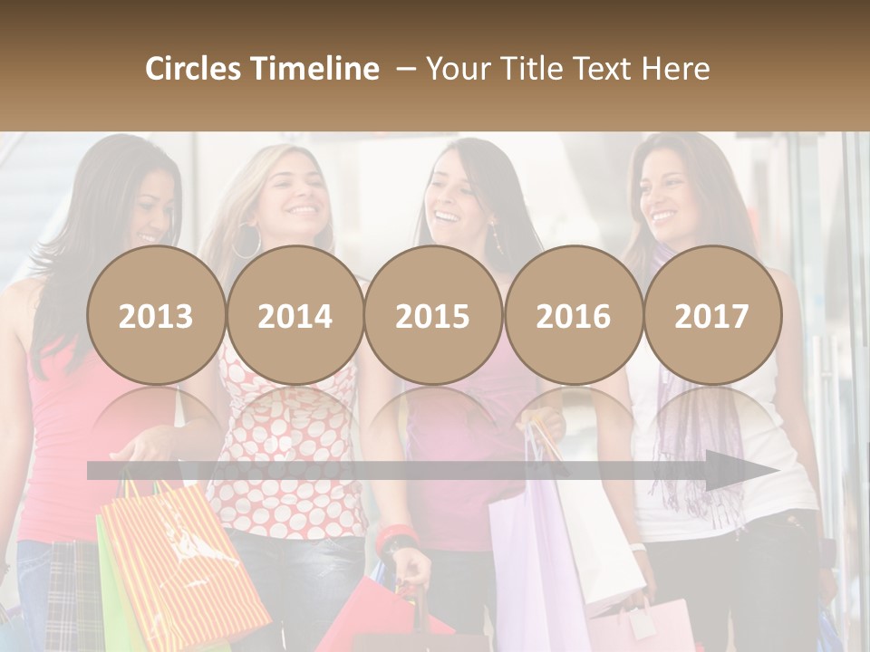 Attractive Friends People PowerPoint Template