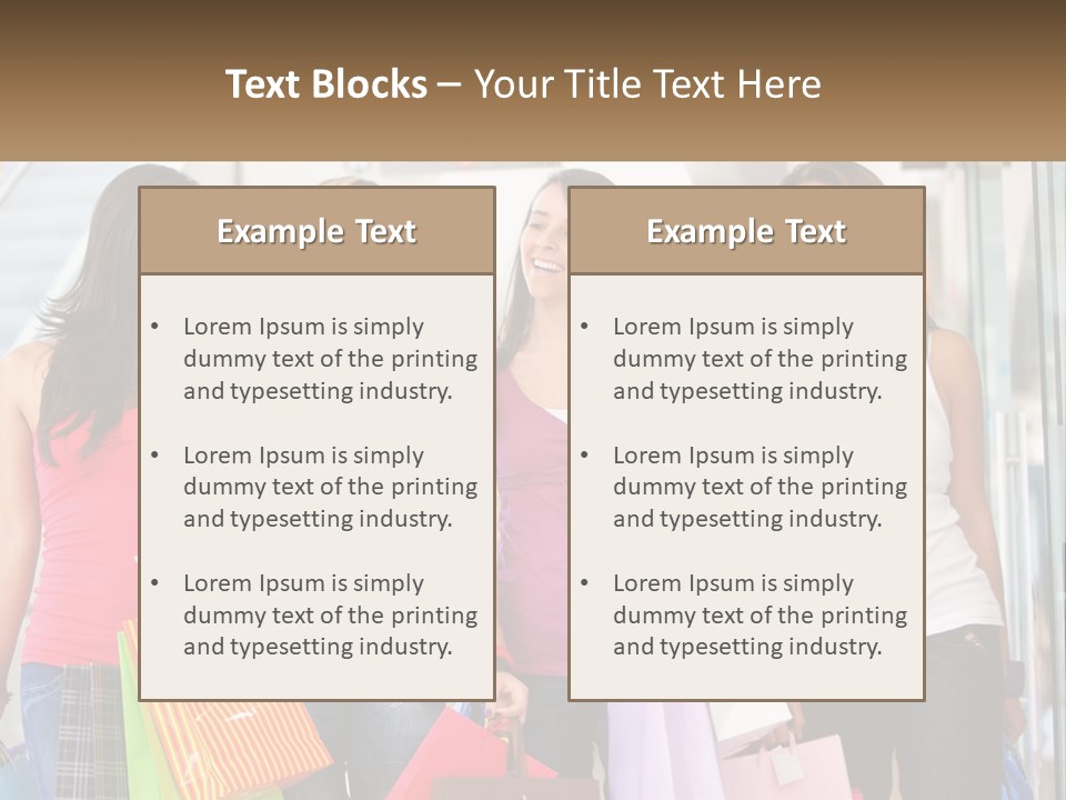 Attractive Friends People PowerPoint Template