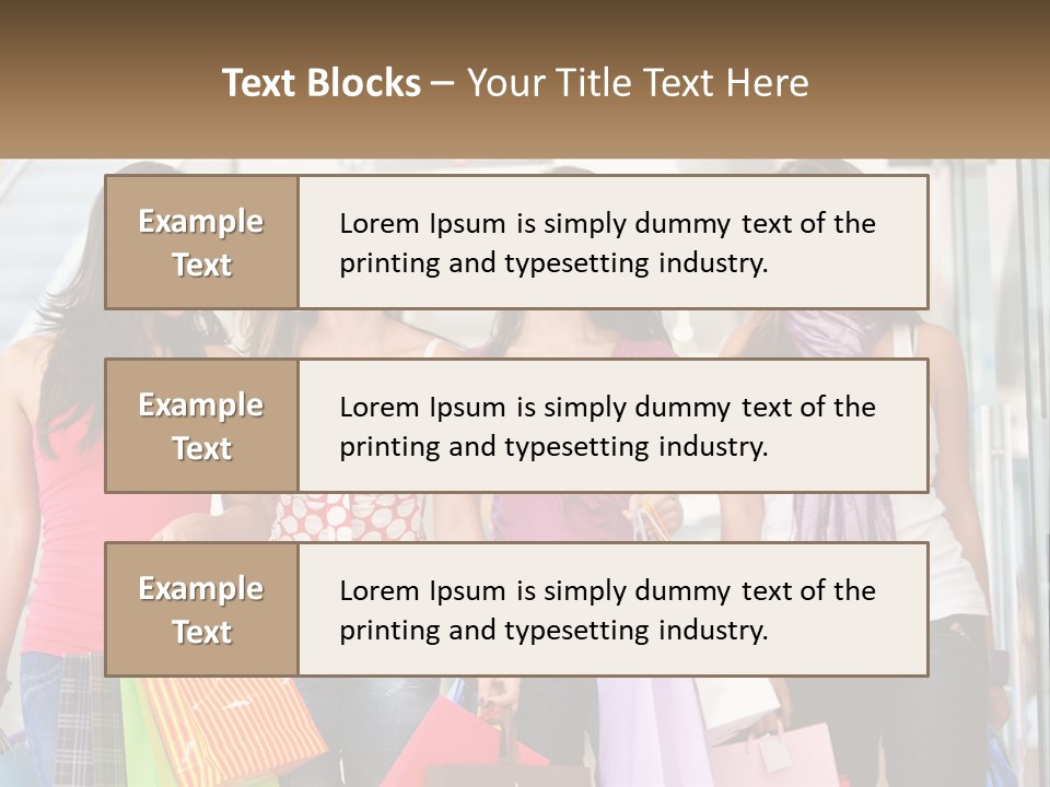 Attractive Friends People PowerPoint Template