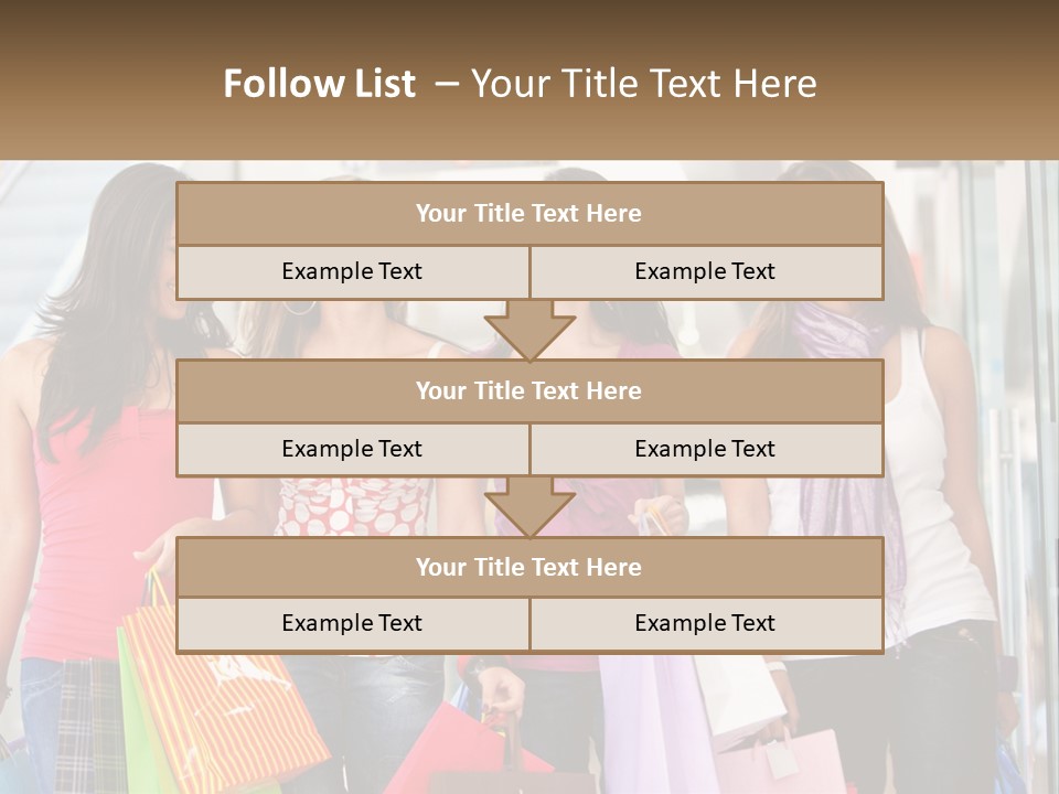 Attractive Friends People PowerPoint Template