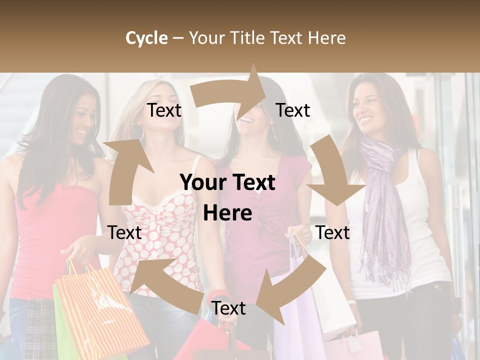 Attractive Friends People PowerPoint Template