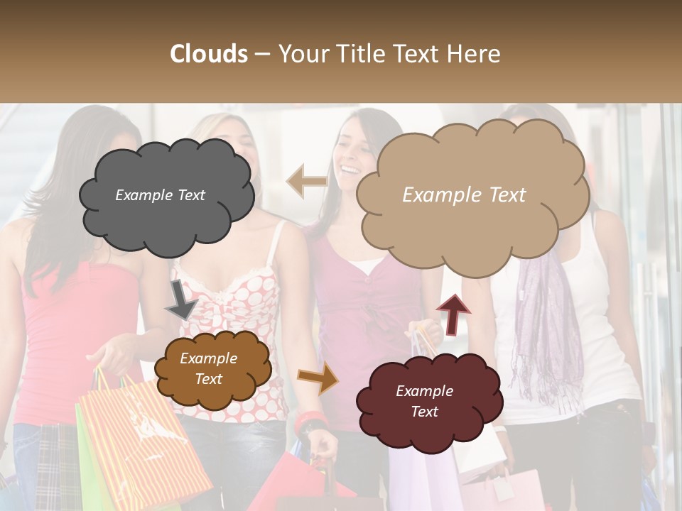 Attractive Friends People PowerPoint Template