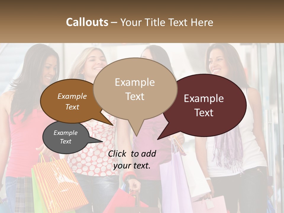 Attractive Friends People PowerPoint Template